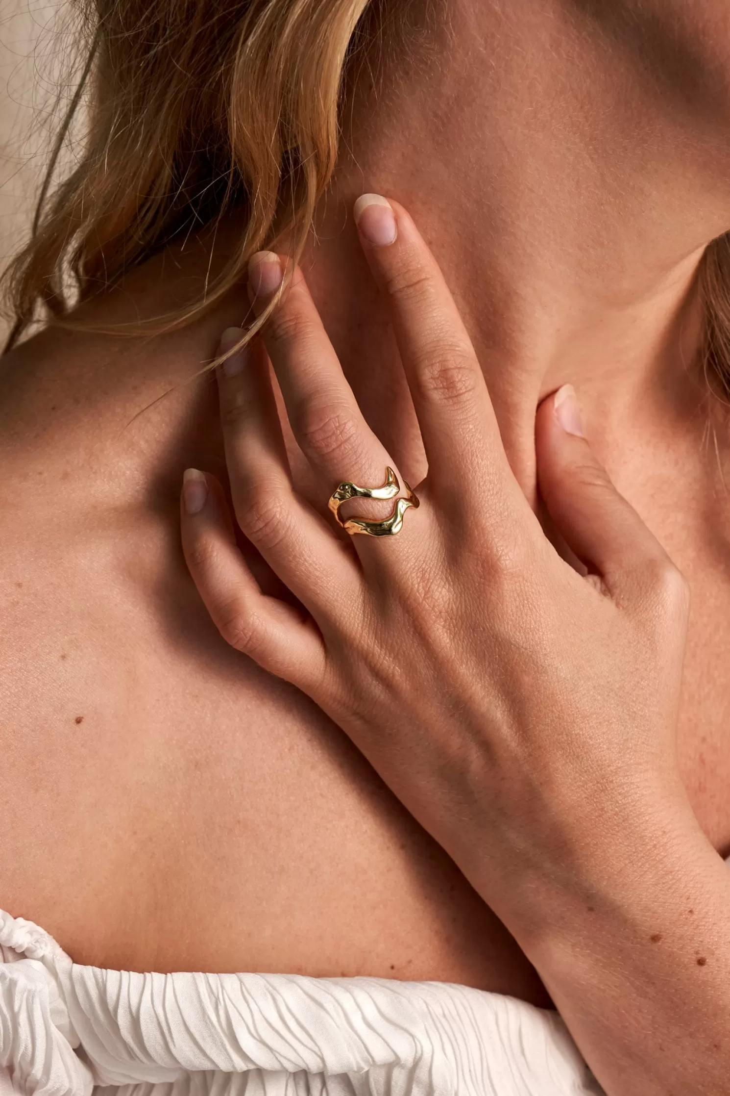 New Søstrene Grene Schweiz Audrey Ring Gold