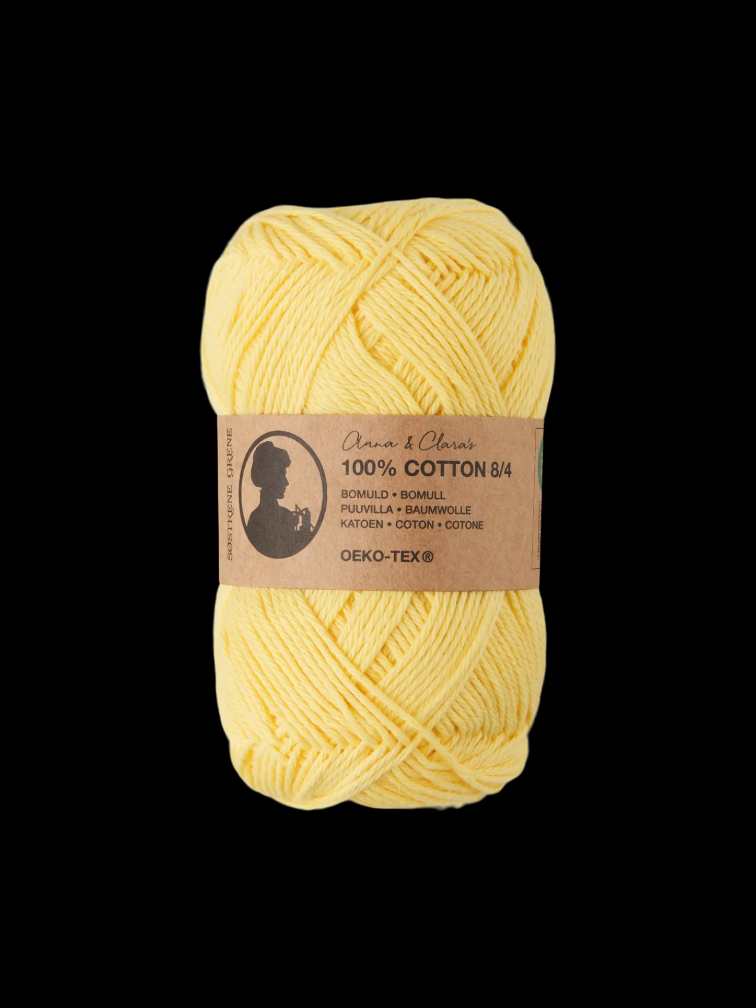 Sale Søstrene Grene Schweiz Garn 8/4 Yellow